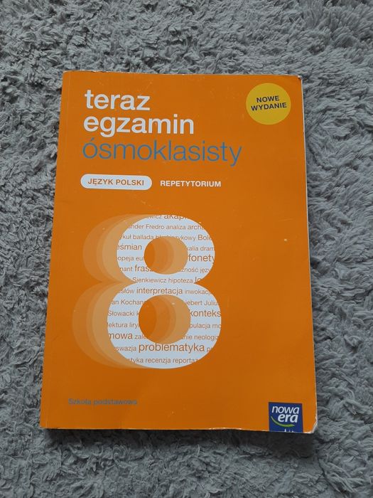 Książka ósmoklasisty język polski