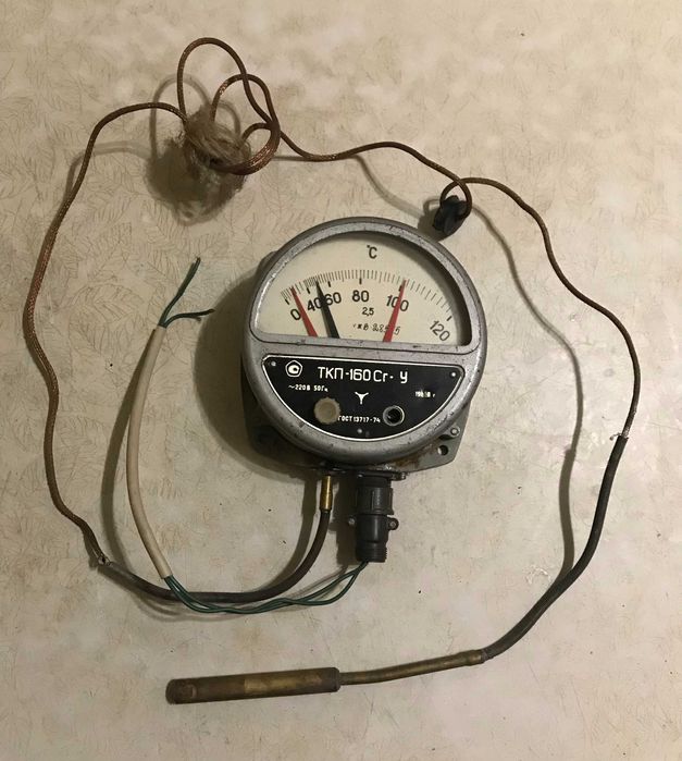 Продам Манометричний термометр ТКП-160 cr - У / Рабочий.