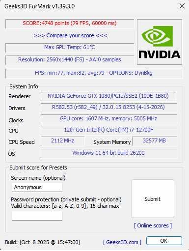 nVidia GeForce GTX1080 Asus ROG Strix 8GB Gaming