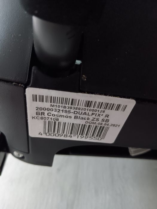 Cadeira auto para bebé Britax Römer DUALFIX 2 R | Preto