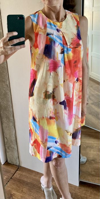 Kolorowa sukienka H&M rozm.  36