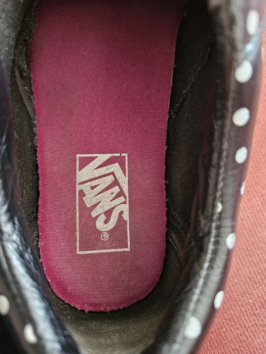 Trampki skóra naturalna Vans model "Off the wall", rozm 39