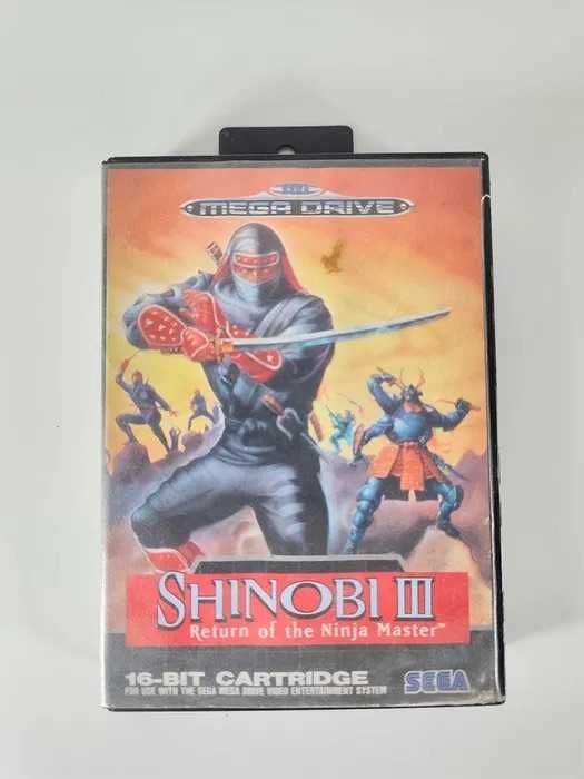 Shinobi 3 Return of the Ninja Master Sega Mega Drive PAL Original