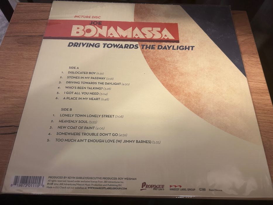 Продам платівки Joe Bonamasa 4 шт на 180 гр вінілі
