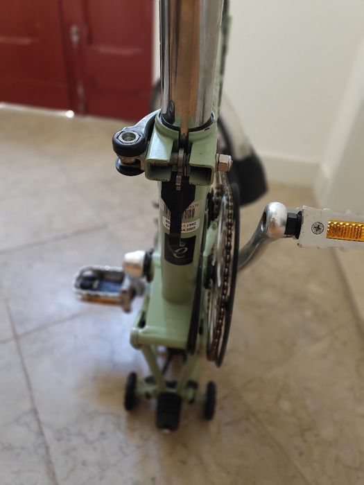 Vendo bicicleta dobrável Brompton guiador M de 3 velocidades