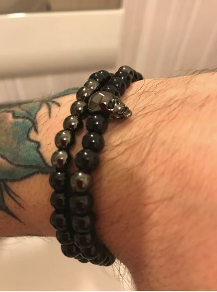 Pulseira Masculina Caveira - Pulseiras Me4You