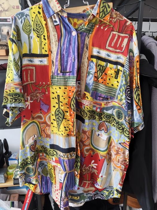 Hawajska koszula cienka i przewiewna