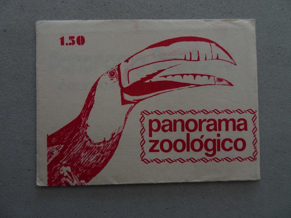 Carteira de cromos fechada - Panorama Zoológico