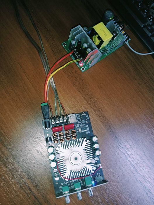 2х160W TDA7498E ZK-1602T   Bluetooth, USB, AUX