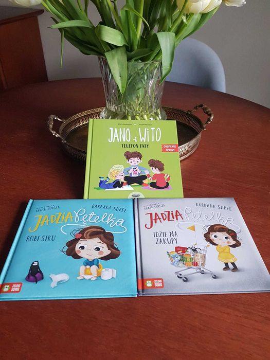 3 książeczki dla dzieci w cenie jednej