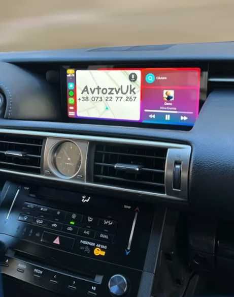 Дисплей IS IS250 LEXUS NX NX200 AZ10 NX300 Лексус CarPlay Android 16