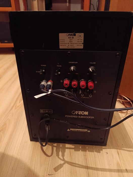 Subwoofer aktywny Canton AS 20