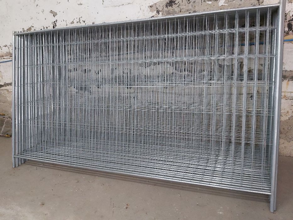 Ogrodzenie Tymczasowe Budowlane KOMPLET panel/stopa/obejma PRODUCENT