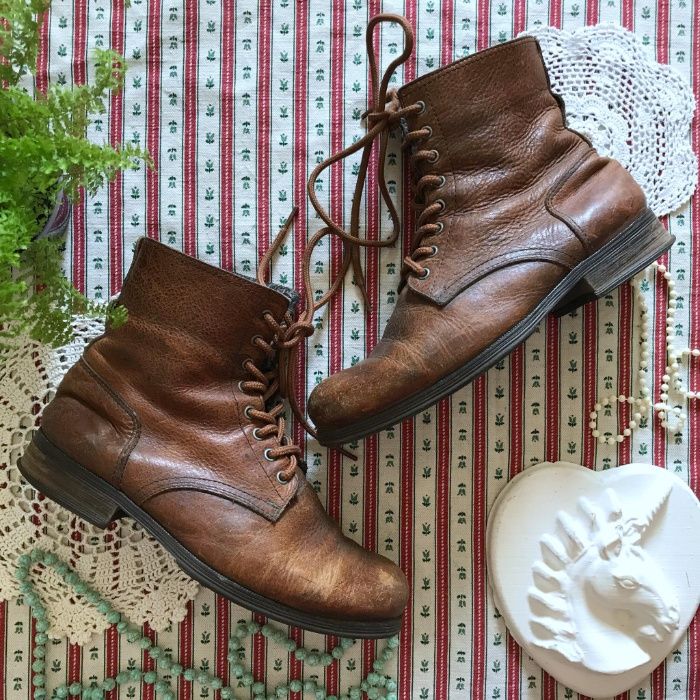 Ботинки кожа Royal Republiq Амстердам 25 см стелька 37-38 размер