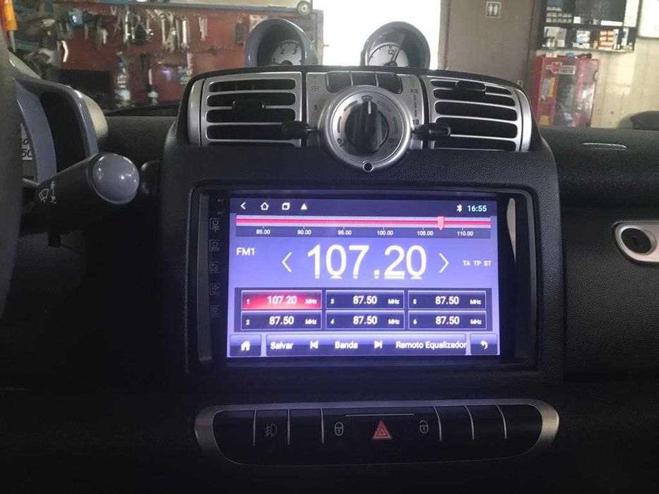 Auto Rádio 9' SMART 451 / W451 | GPS ANDROID Bluetooth USB APPS WIFI | CARPLAY • ANDROID AUTO