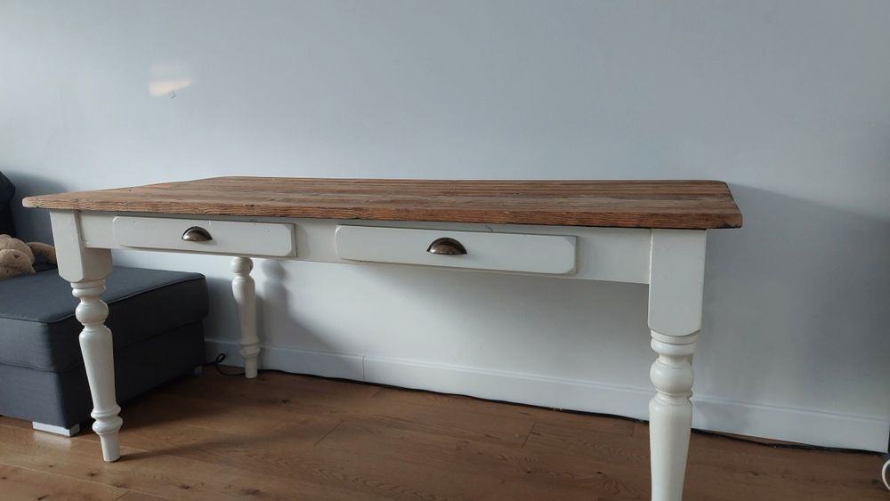 Stół vintage/rustykalny blat szczotkowany