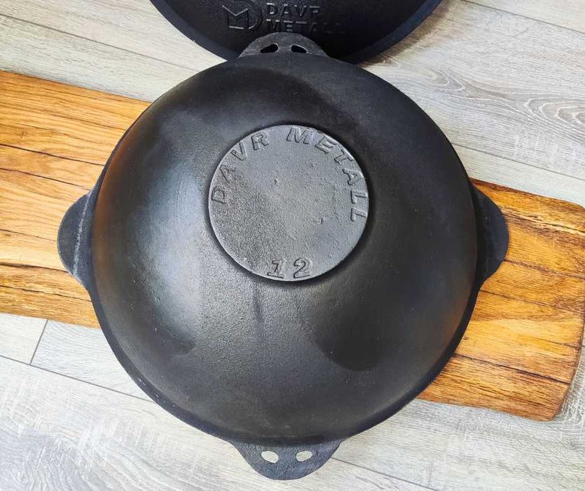 Узбецький чавунний казан Davr Metall 8 - 100 л. чугунный Наманган