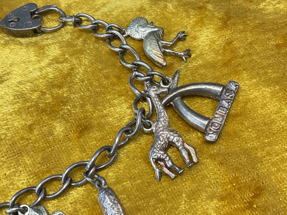 Pulseira prata inglesa 20 cm