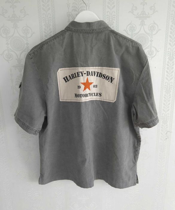 Harley davidson рубашка