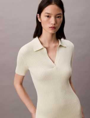 Сукня Calvin Кlein Cotton Rib Polo Mini Dress