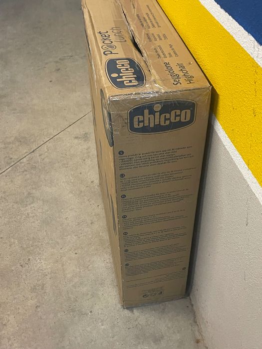 Cadeira de refeição/papa para bebé