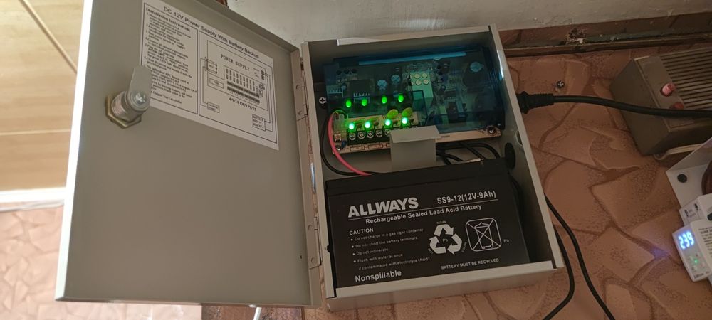 Імпульсне джерело безперебійного живлення DC12-5А Ritar UPS-P12/5/7