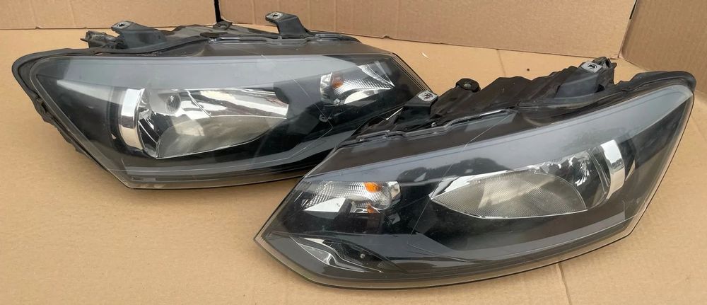 VW Polo 6R reflektor prawy lewy jednokomorowy anglik UK