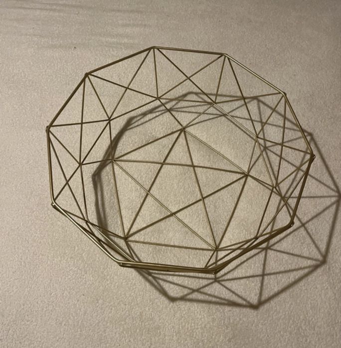 Koszyk na owoce złoty home&you