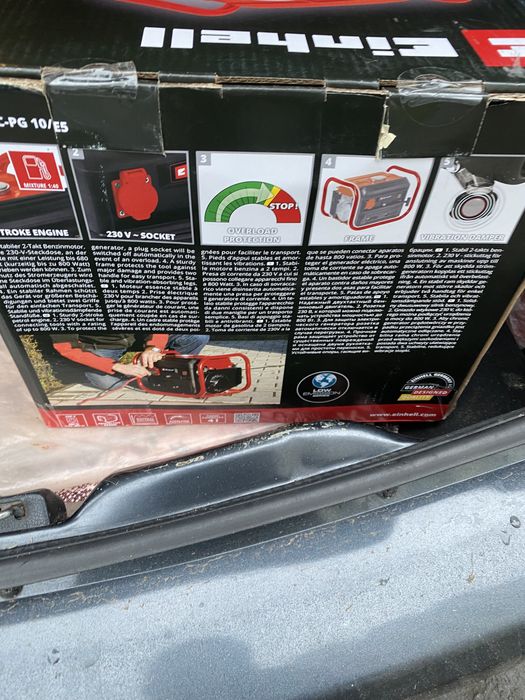 Бензиновый генератор Einhell 1кв