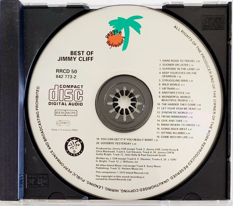 CD Jimmy CLIFF - The Best of