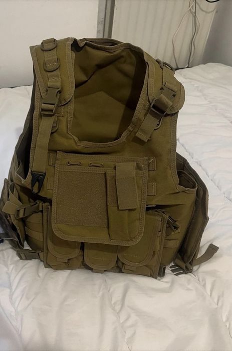 Material airsoft colete, coldre e slingshot