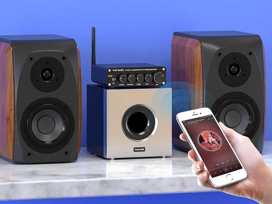 Wzmacniacz Fosi Audio BT30D 2.1 z Bluetooth 5.0