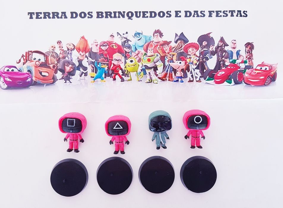 Conjunto 4 pcs Squid Game (Portes Incluidos)