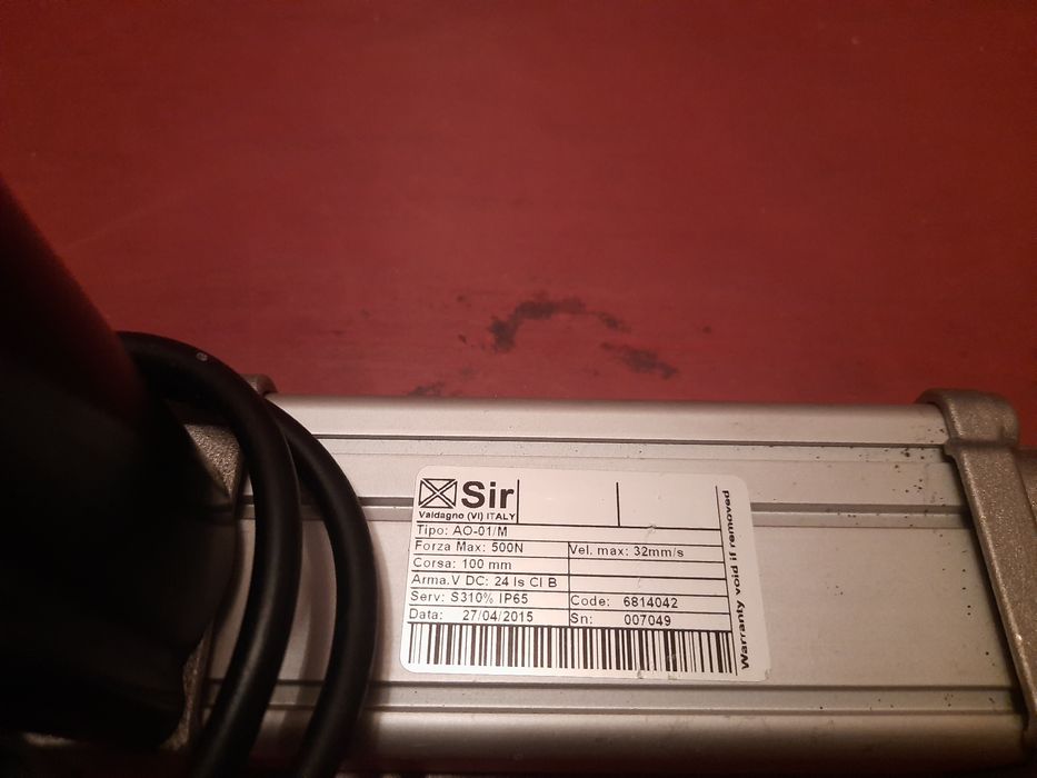 Актуатор  всмоктующої балки (під'йомник лижі 9098708000) Nilfisk BR652