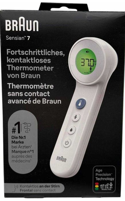 Безконтактний інфрачервоний термометр Braun BNT400
