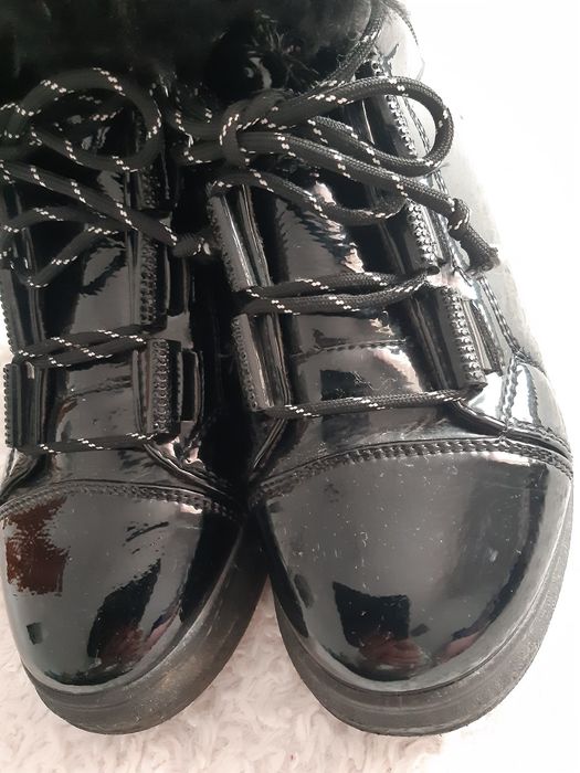 Buty botki damskie lekko ocieplane 38