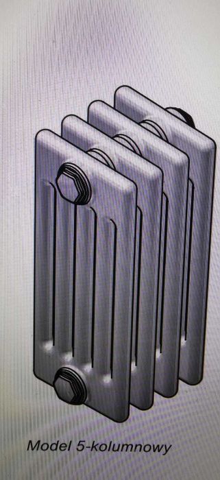 Grzejnik Zehnder Charleston 5030 39 elementów 1820 mm x 300 mm biały