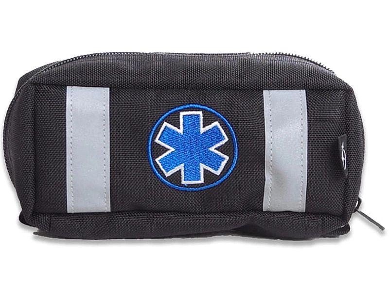 Mini Apteczka osobista AOMini Cordura NorthWind odblaskowa - czarna