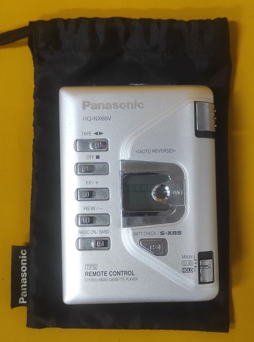 Leitor de cassetes Panasonic