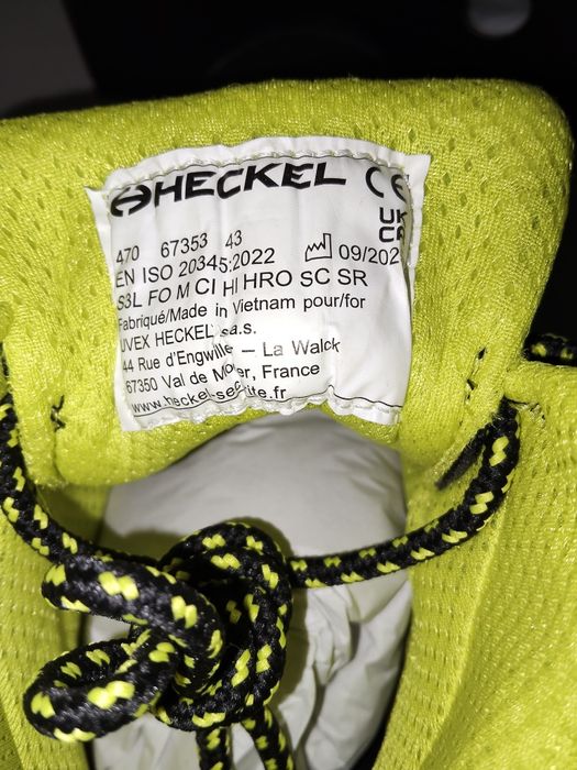 Buty robocze Heckel D30 roz .43 nowe
