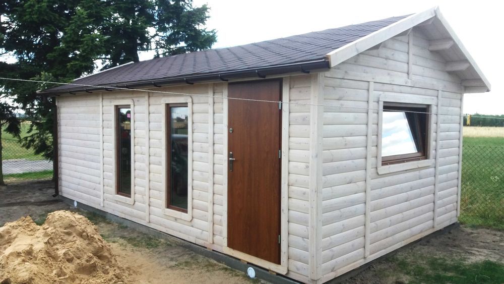 domek letniskowy,parterowy,7mx5m, 35m2,drewniany,szkieletowy