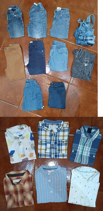 Roupa menino 18-24 meses 114 peças Negociável