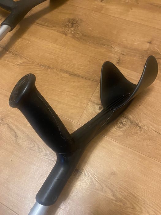 Милиці і ціпок..