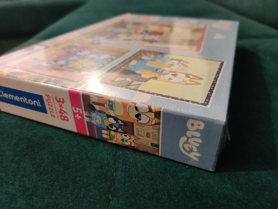 Puzzle 3x48 Super Kolor Bluey