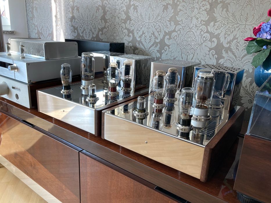 Monobloki lampowe gm70 preamp