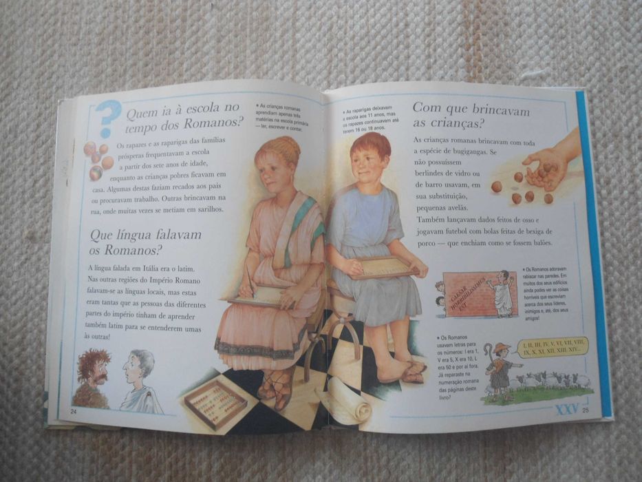 Porque será que os romanos usavam togas e outras perguntas
