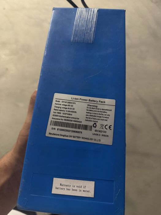 акумулятор для електросамоката Crosser T4 / Kugoo M4 Pro (48V, 12.5Ah)