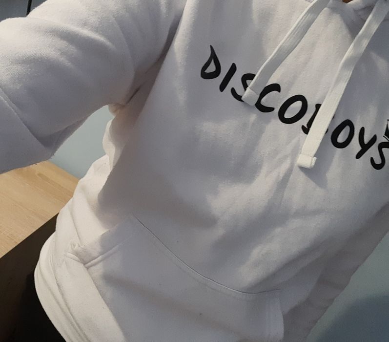 Bluza polarowa damska z napisem Discoboys ROZMIAR XS