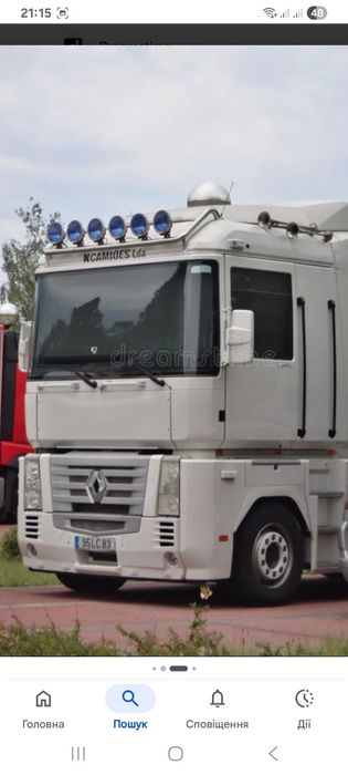 Рено Магнум 440 автомат гідравліка по запчастинах
