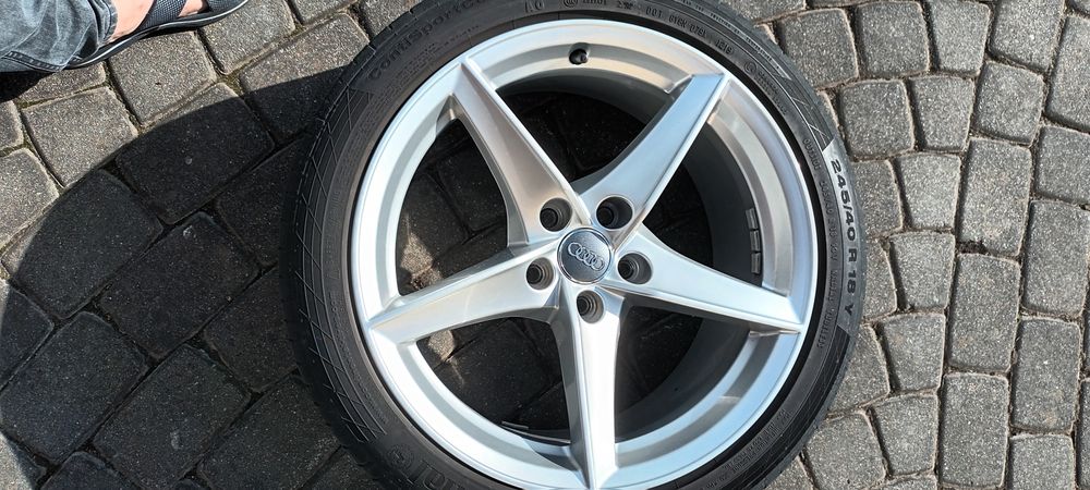 Felga aluminiowa 8.5X18 5X112 AUDI 8W0601025BG